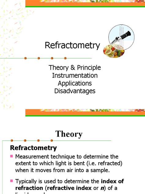 Refractometry: Theory 